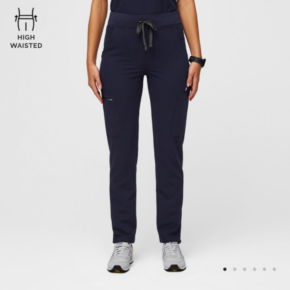 Figs High Waisted Yola Scrub Pants - Picture 1 of 7